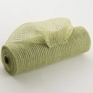 10" Burlap Deco Mesh: Mint Green (10 Yards)