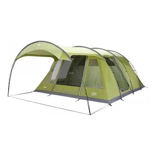 6 Person Camping & Touring Tent - Calder 600 with Exceed Side Awning Tall by Vango