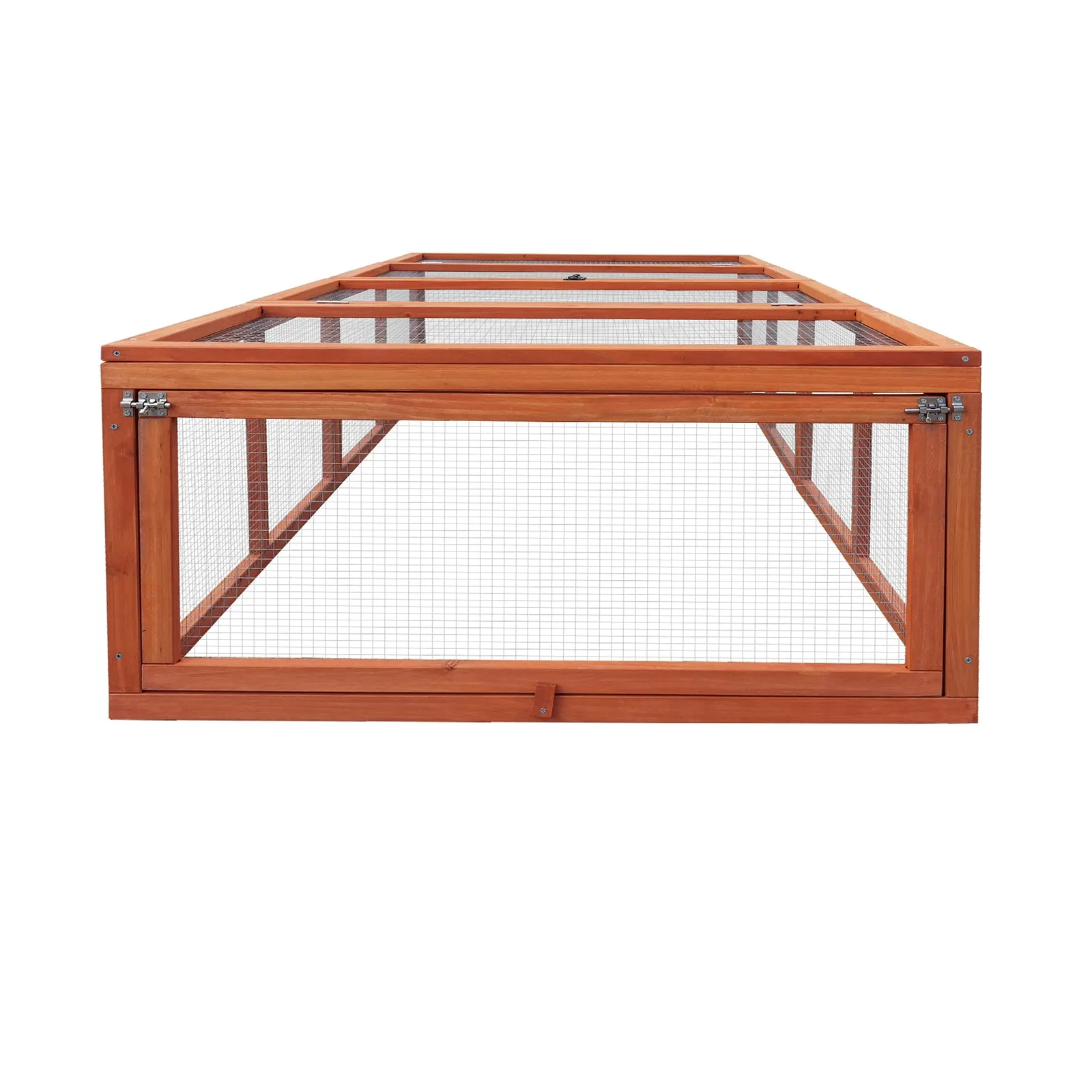 Alopet Chicken Coop Rabbit Hutch Extra Large Wooden Chicken House Run Hen Cage