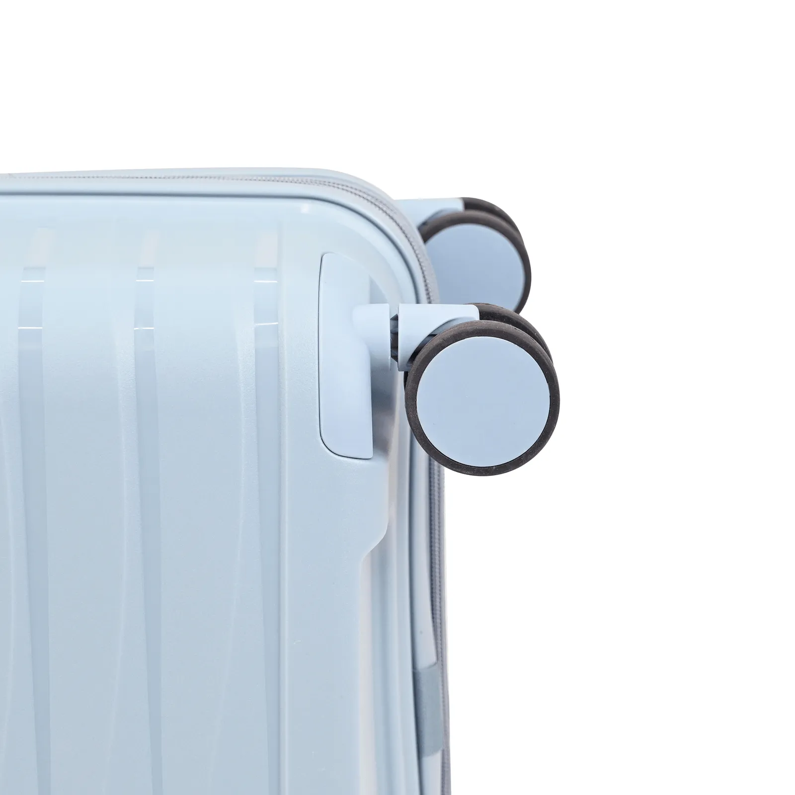 American Flyer Luggage Bag 24 Inch Check-in Luggage Trolly - Light Blue