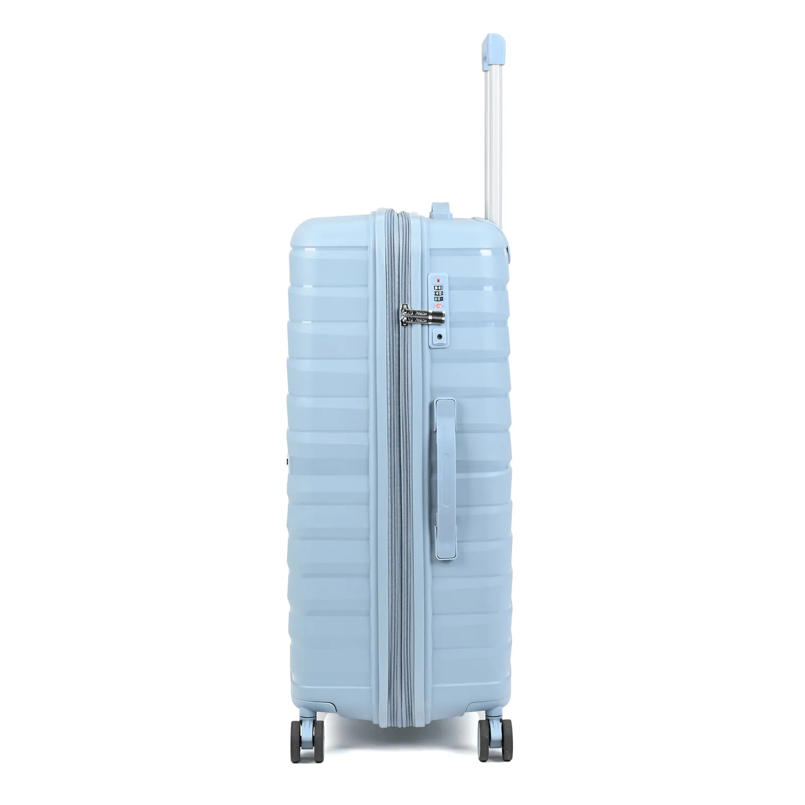 American Flyer Luggage Bag 24 Inch Check-in Luggage Trolly - Light Blue