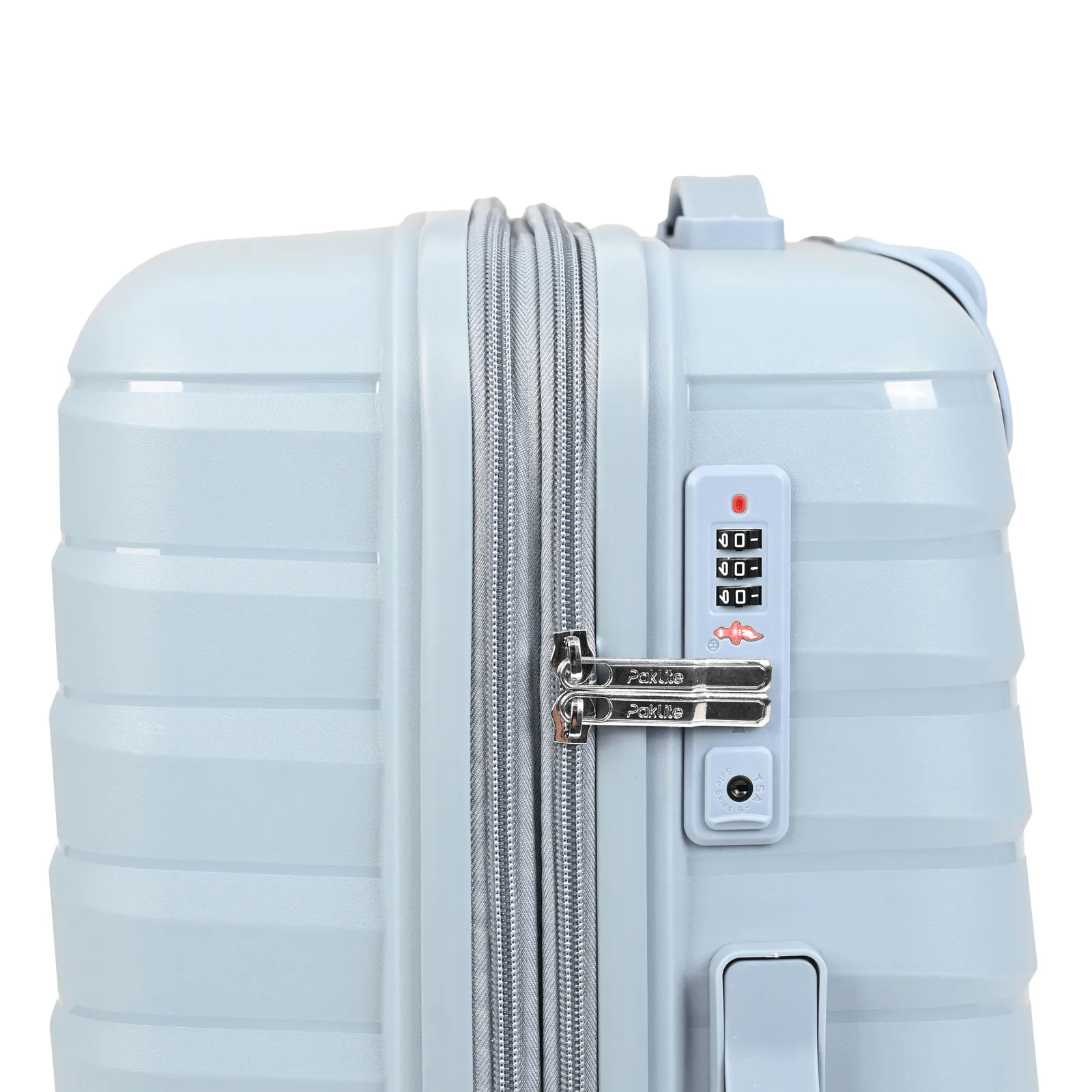 American Flyer Luggage Bag 24 Inch Check-in Luggage Trolly - Light Blue