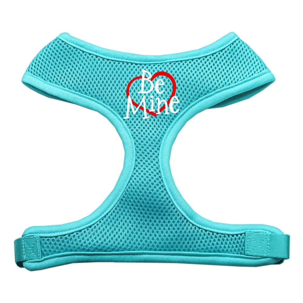 Be Mine Soft Mesh Harnesses Aqua Medium