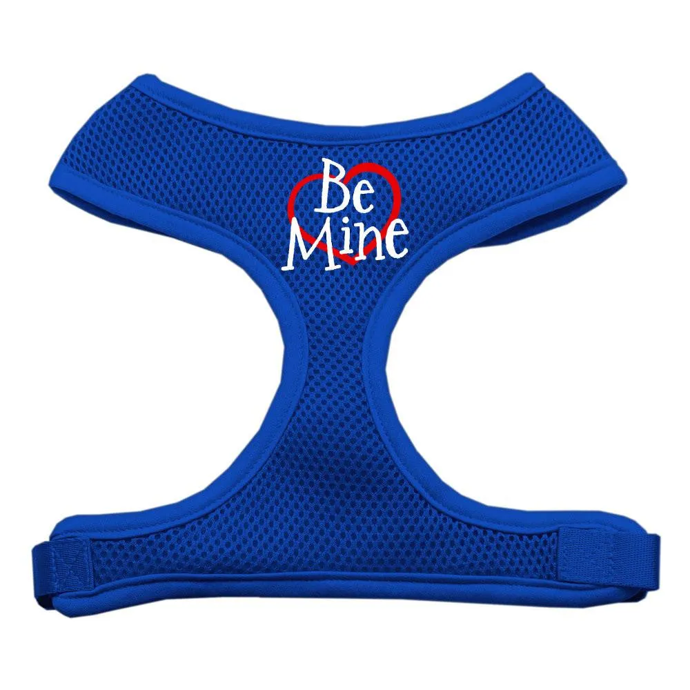 Be Mine Soft Mesh Harnesses Blue Extra Large