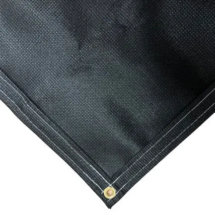 Black 86% Super Shade Mesh Tarp 6' x 10'