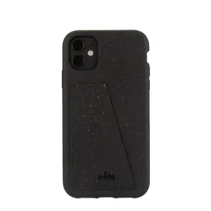 Black iPhone 11 Wallet Case