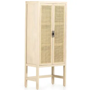 Caprice Narrow Cabinet, Natural Mango