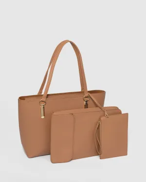 Caramel Premium Angelina Tote Bag