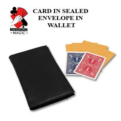 Card In Sealed Envelope in Wallet by Robert Swadling