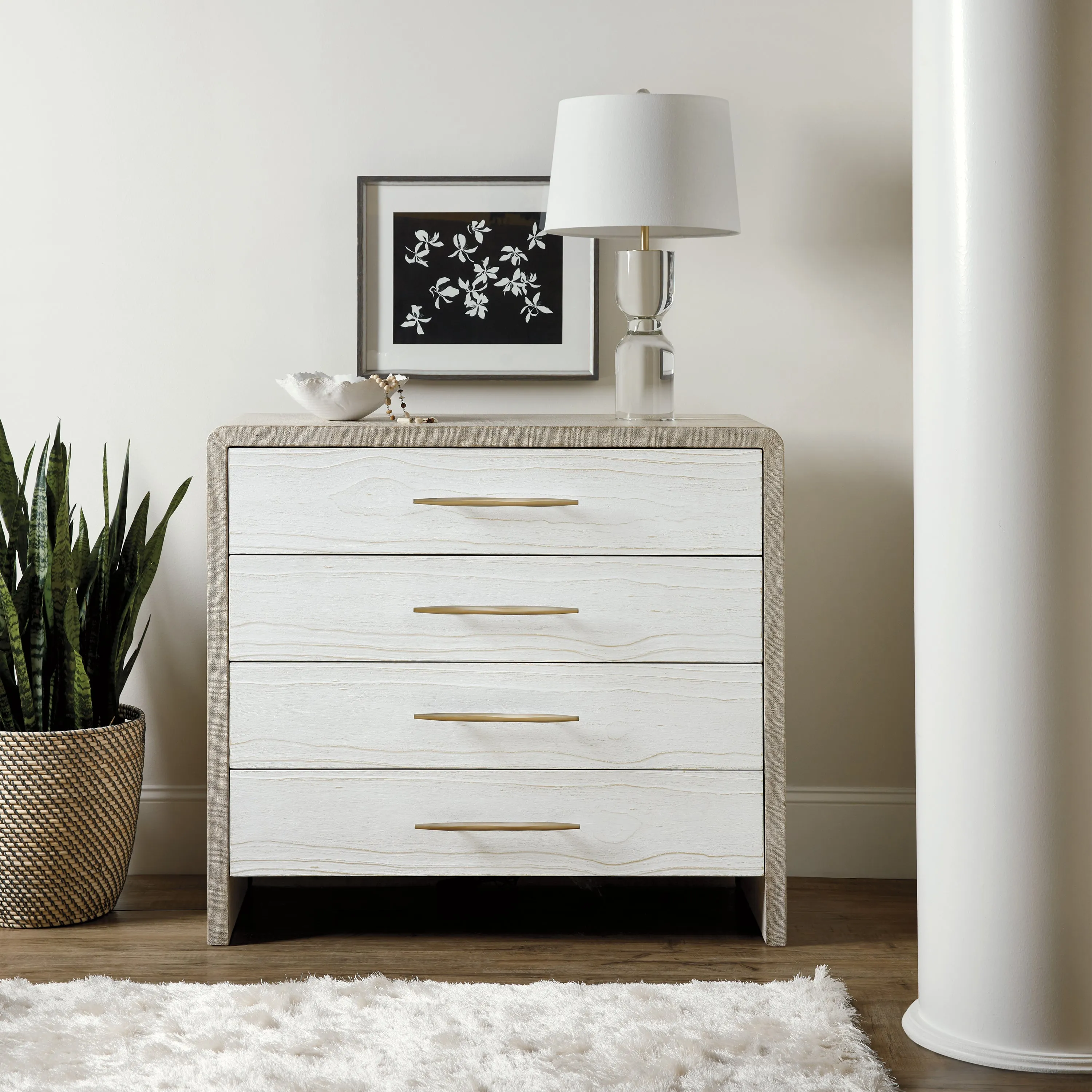 Cascade 4-Drawer Bachelor Dresser