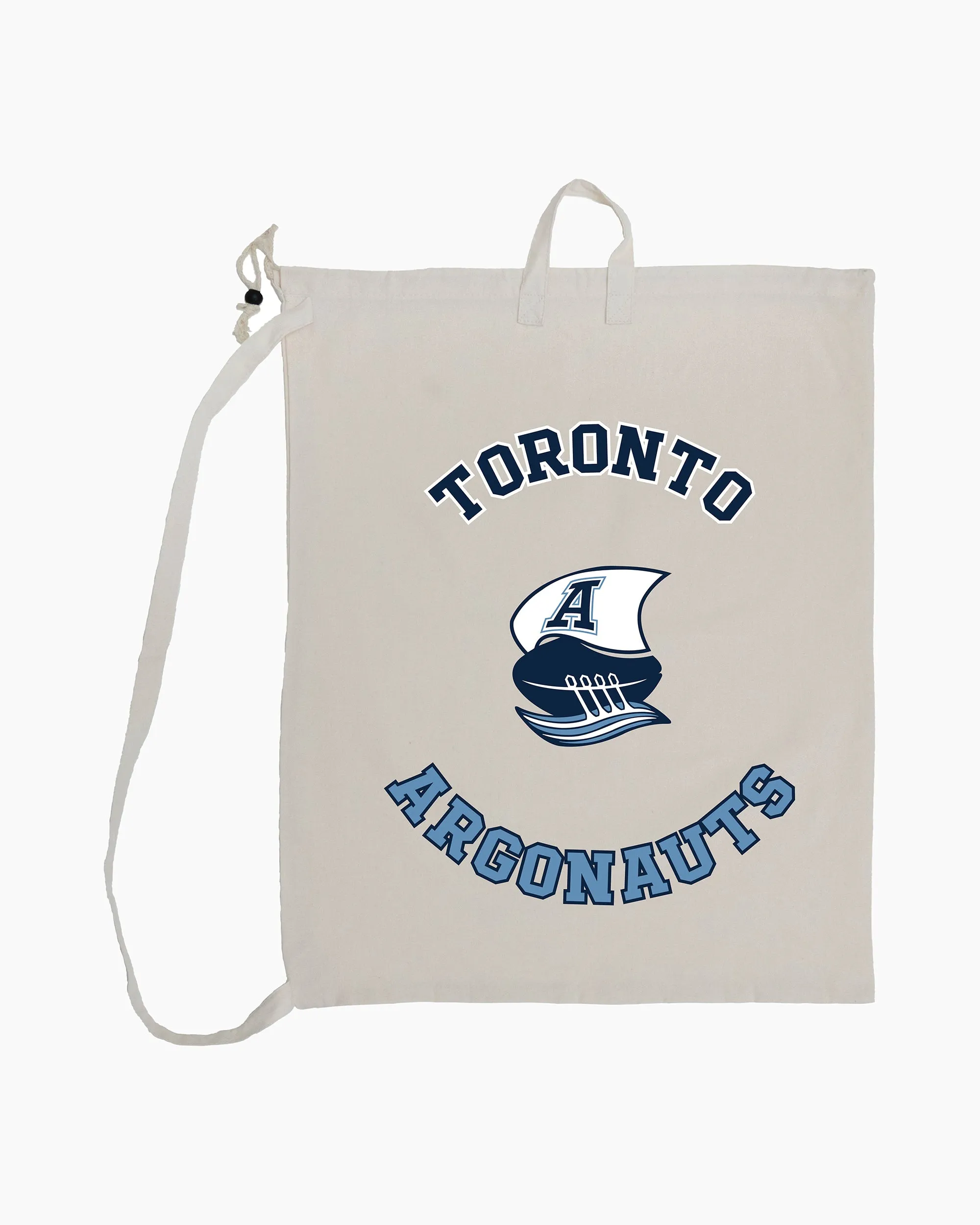 CFL Canvas Travel Laundry Bag With Drawstring and Shoulder Strap