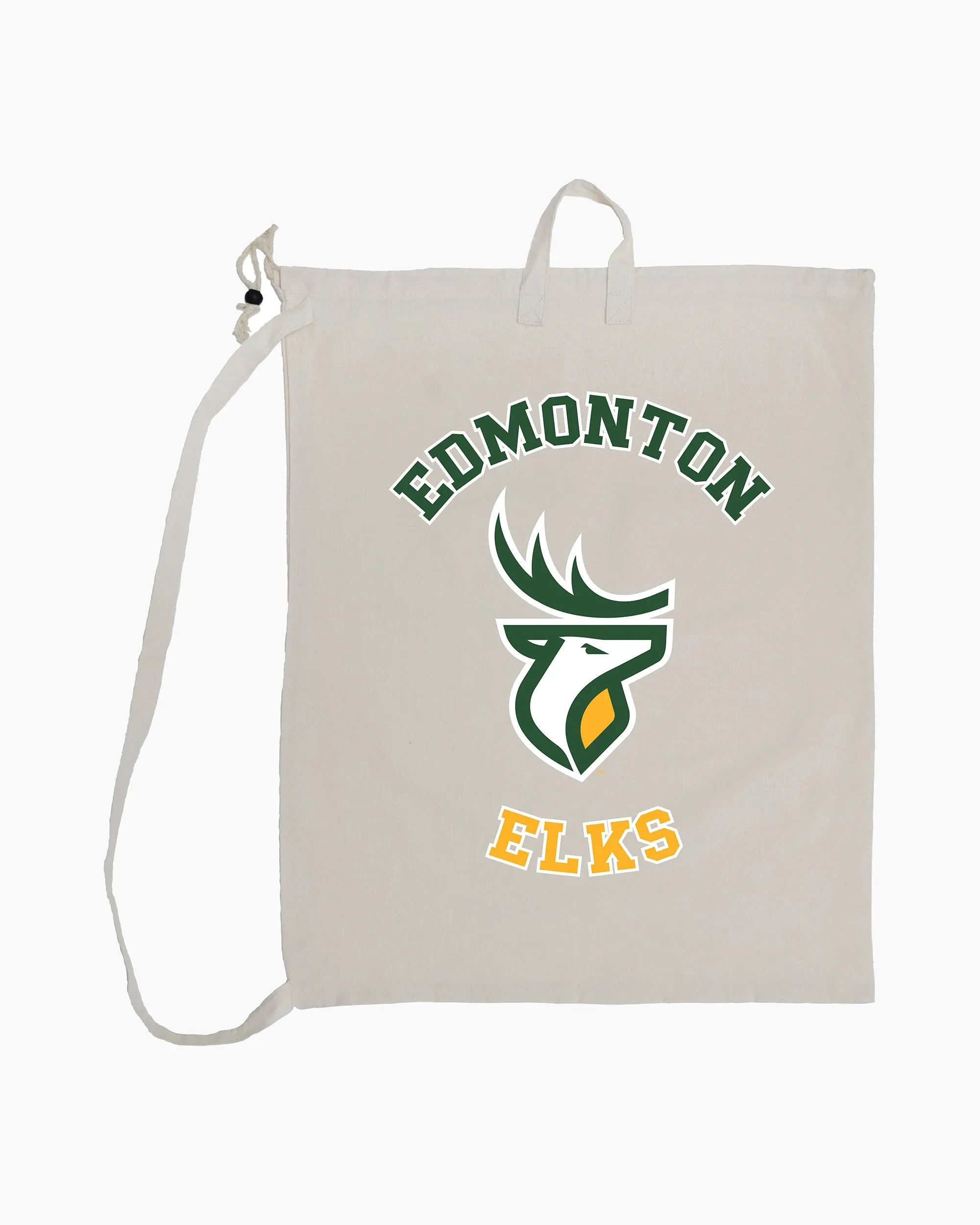 CFL Canvas Travel Laundry Bag With Drawstring and Shoulder Strap