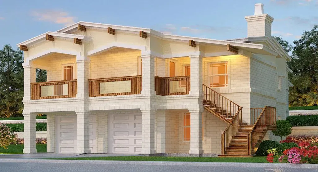 Charming 3-Bedroom Home Plan with Spacious Second Floor