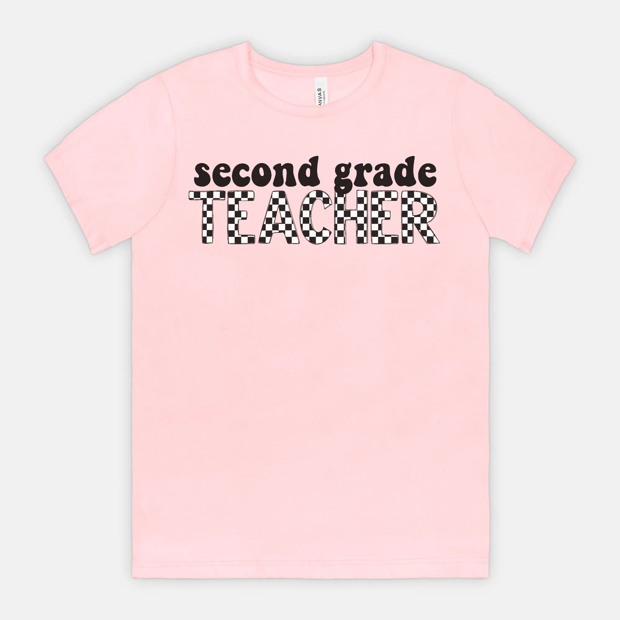 Checkered Second Grade Tee