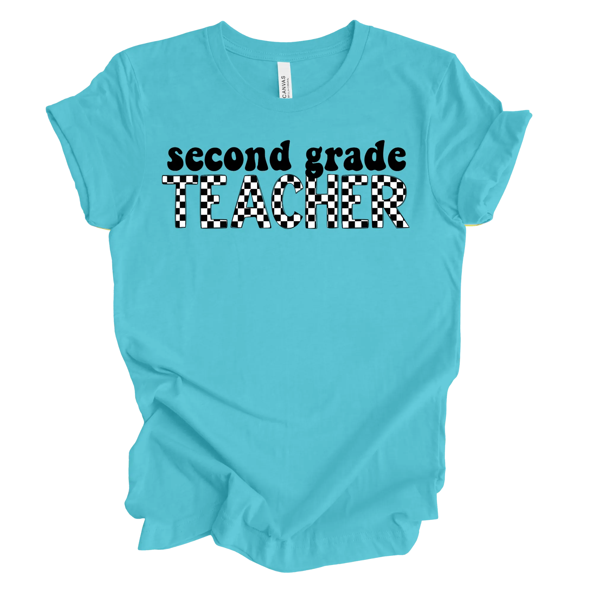 Checkered Second Grade Tee