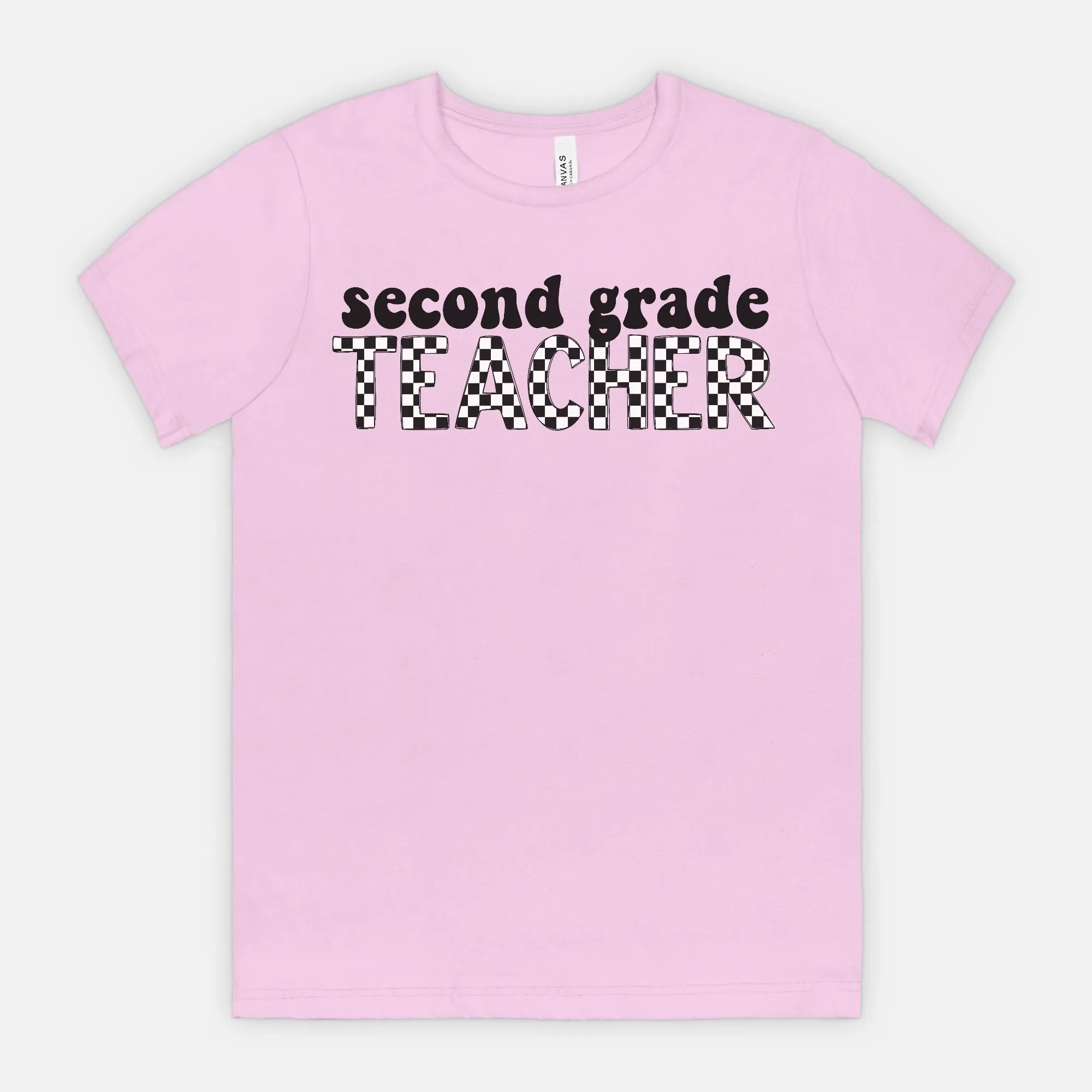 Checkered Second Grade Tee