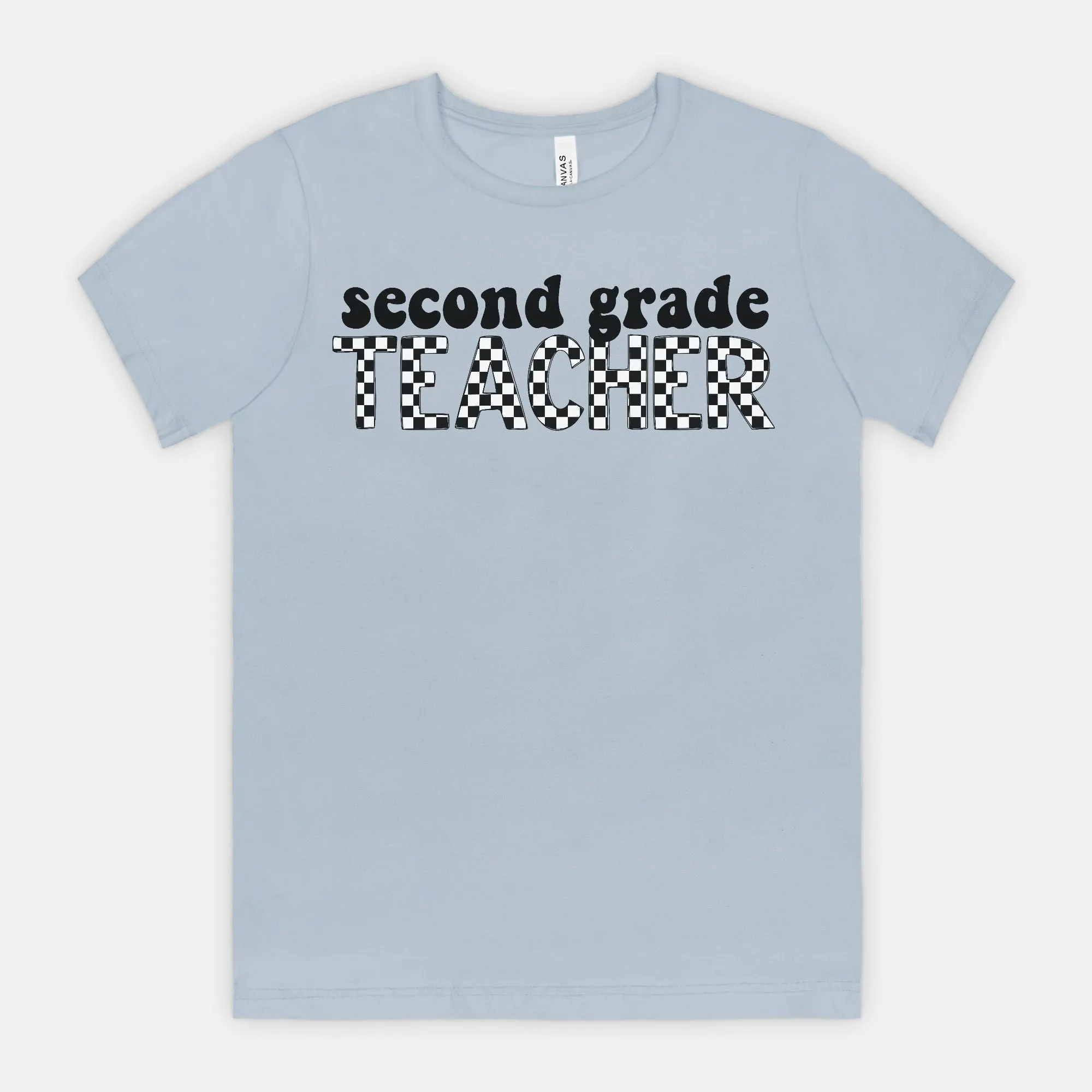 Checkered Second Grade Tee