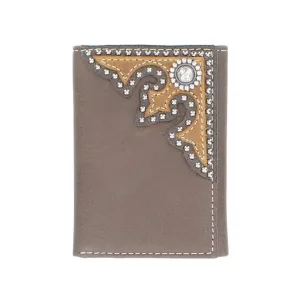 Chocolate Overlay Trifold Wallet