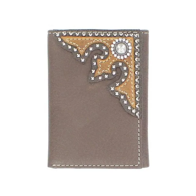 Chocolate Overlay Trifold Wallet