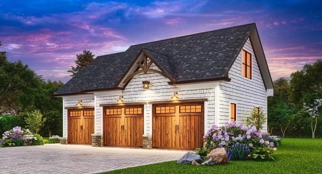 Compact Loft-Style Living with Spacious 3-Bay Garage