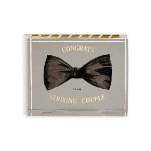 CONGRATS TO THE STRIKING COUPLE CARD