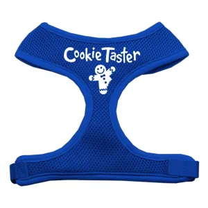 Cookie Taster Screen Print Soft Mesh Harness Blue Small