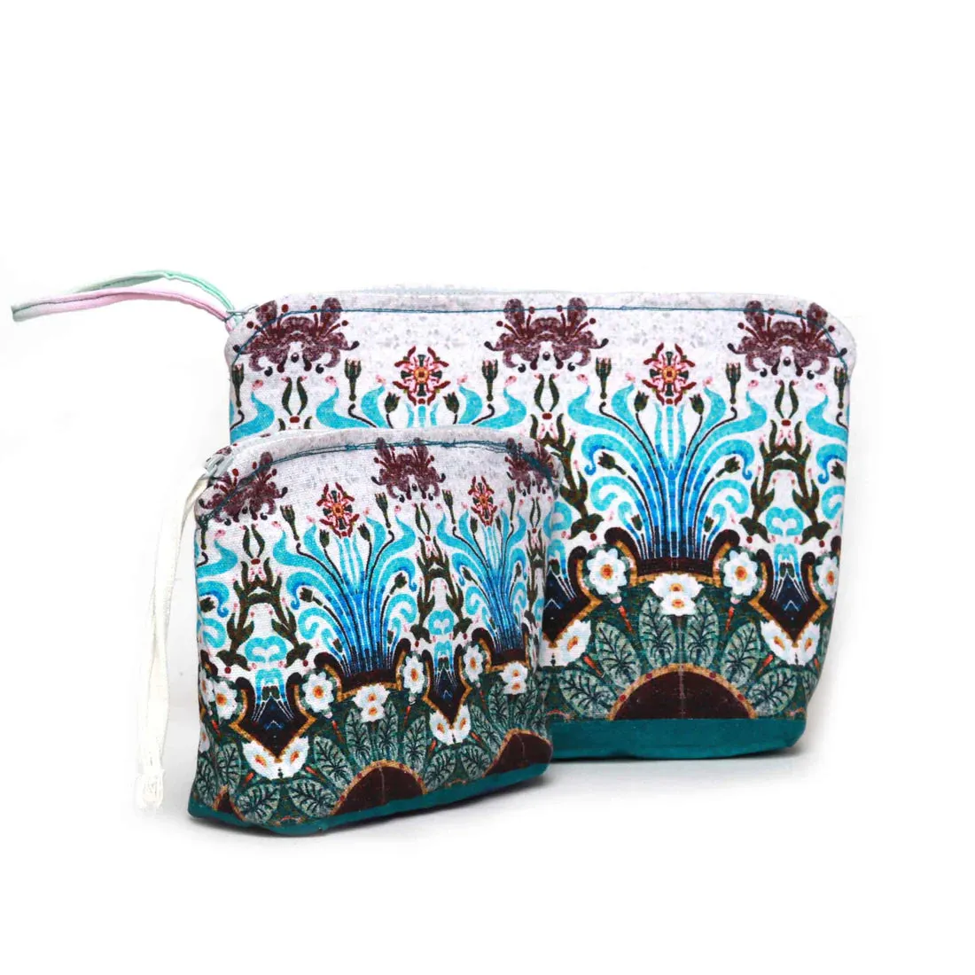 Cosmetic Purse - Large Blue