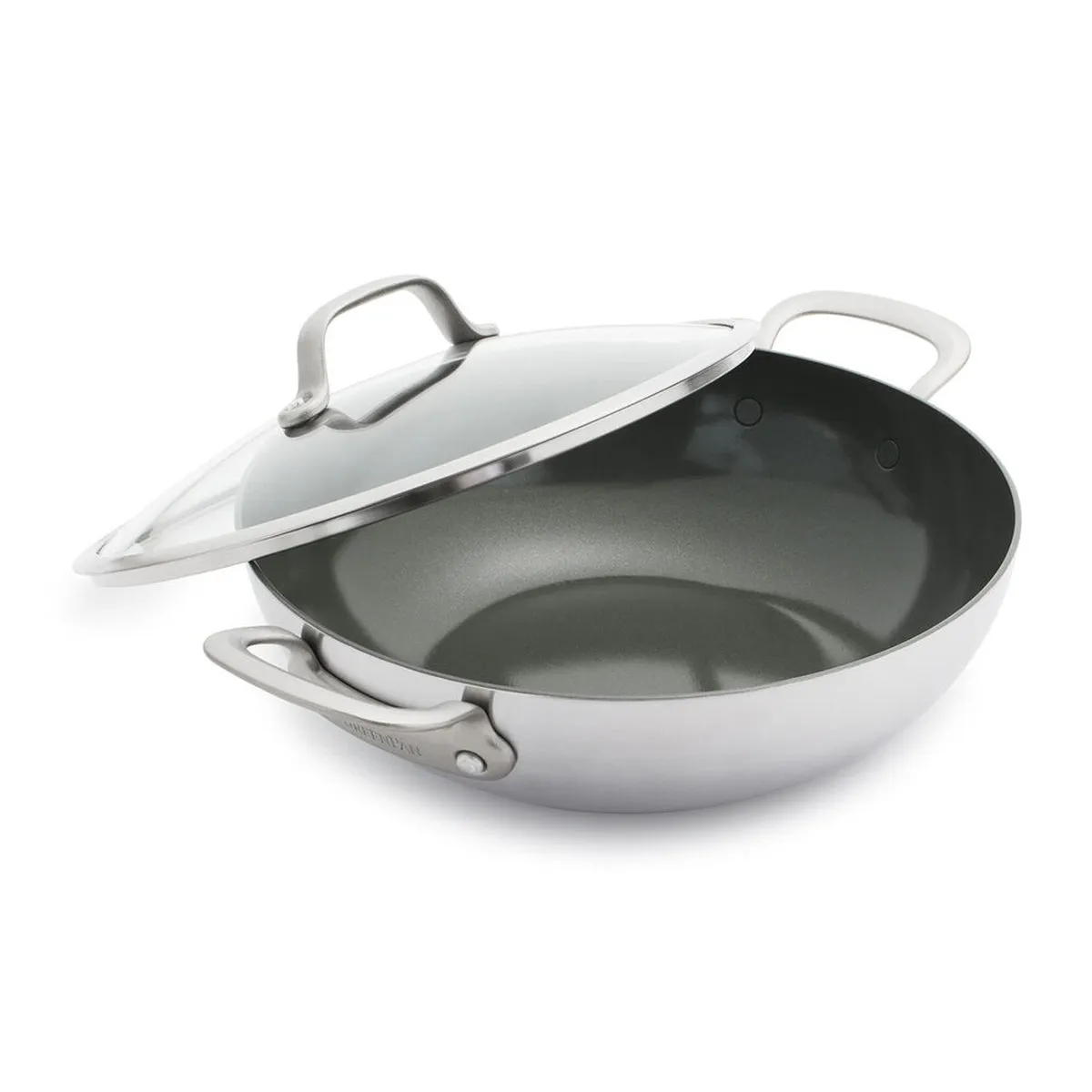 Craft Stainless Steel 12" Wok with Lid