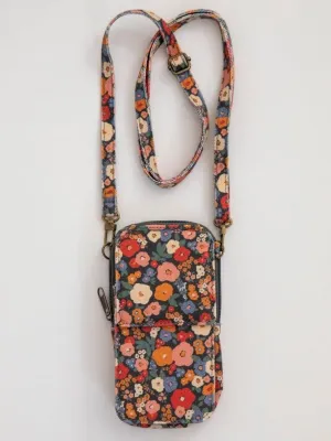 Crossbody Phone Bag - Floral