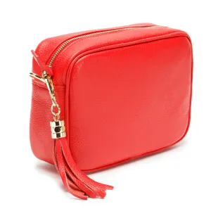 Crossbody Tassel Red