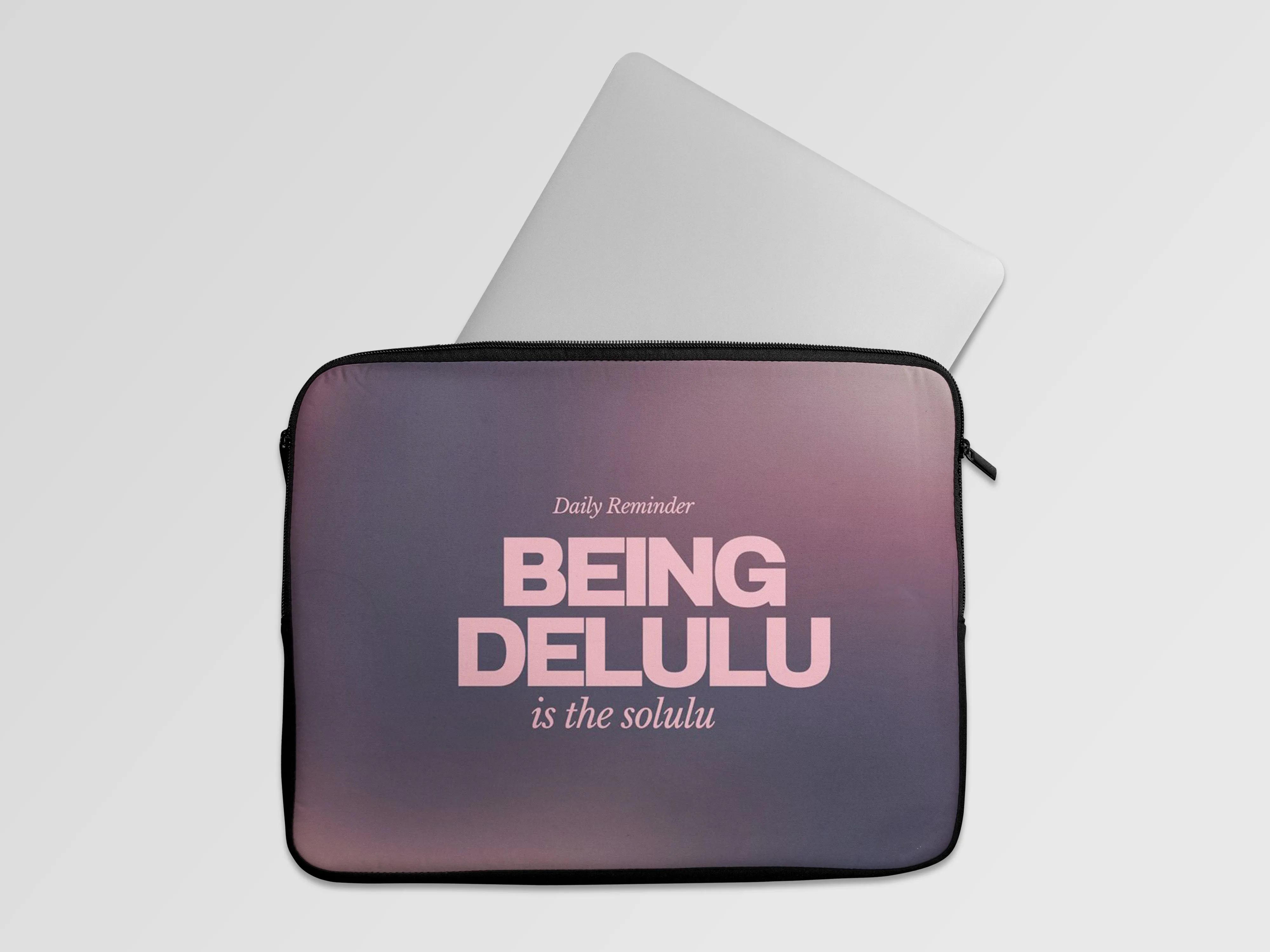 Delulu Pop Laptop Sleeve Bag