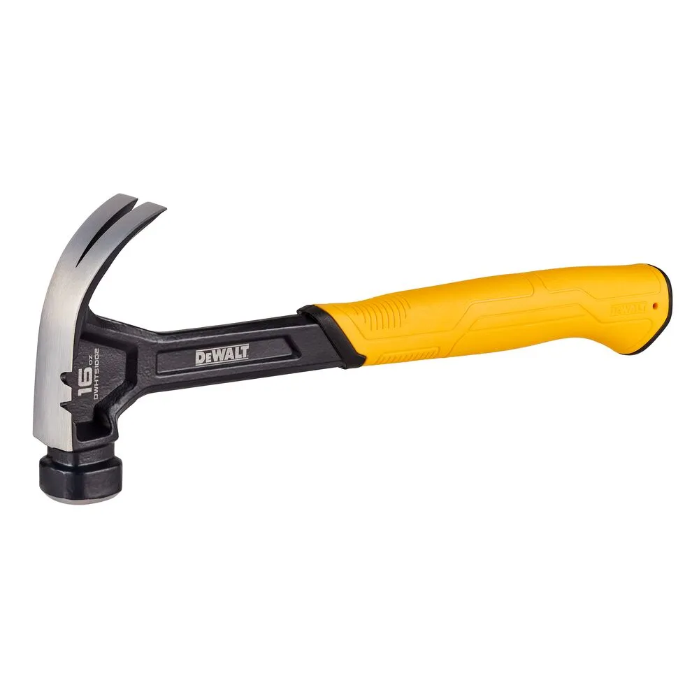 DeWalt DWHT51002 16 oz Curved Claw Steel Hammer