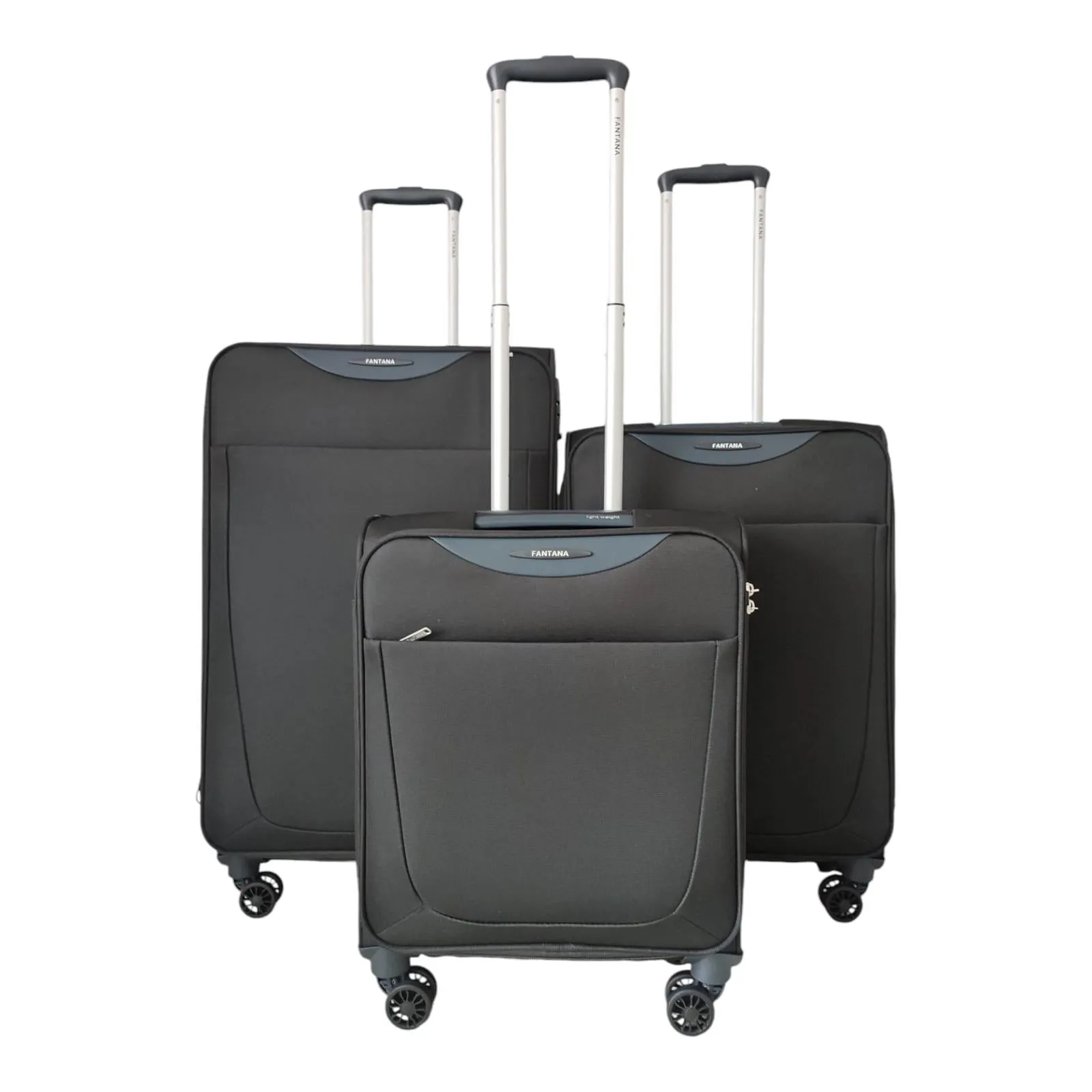 Eagle Lightweight Two-Tone Expandable Suitcase - 28 Inch Large