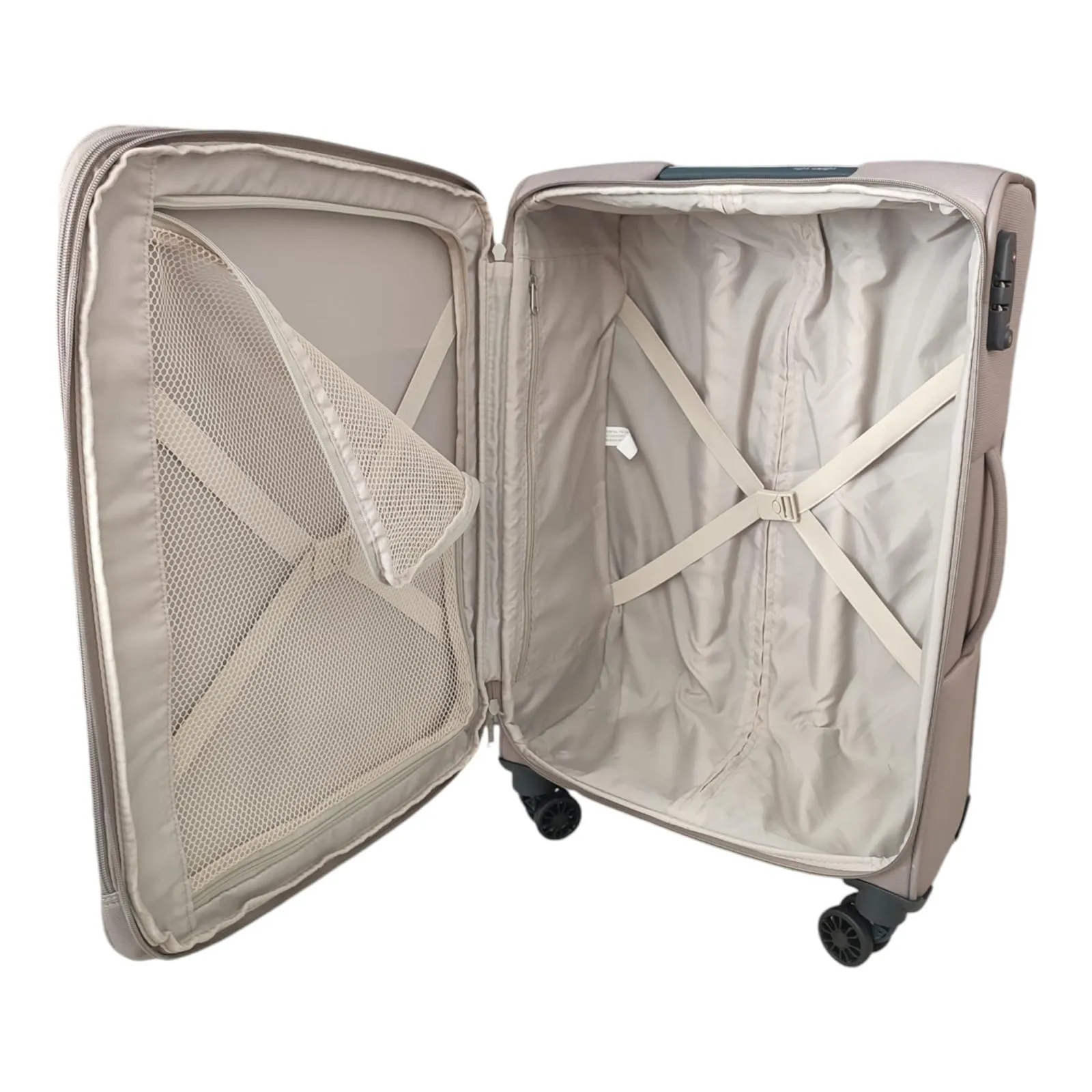 Eagle Lightweight Two-Tone Expandable Suitcase - 28 Inch Large