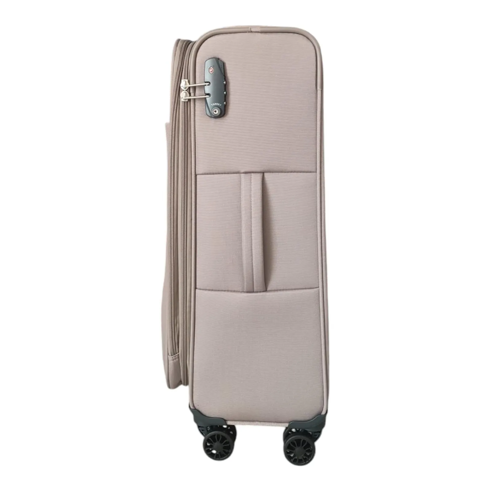 Eagle Lightweight Two-Tone Expandable Suitcase - 28 Inch Large