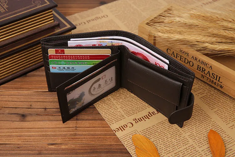 Fashion Leather Men Wallets