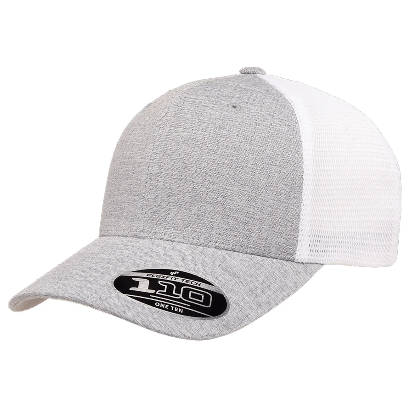 Flexfit 110 2-Tone Mesh Hat w/ Adjustable Snapback