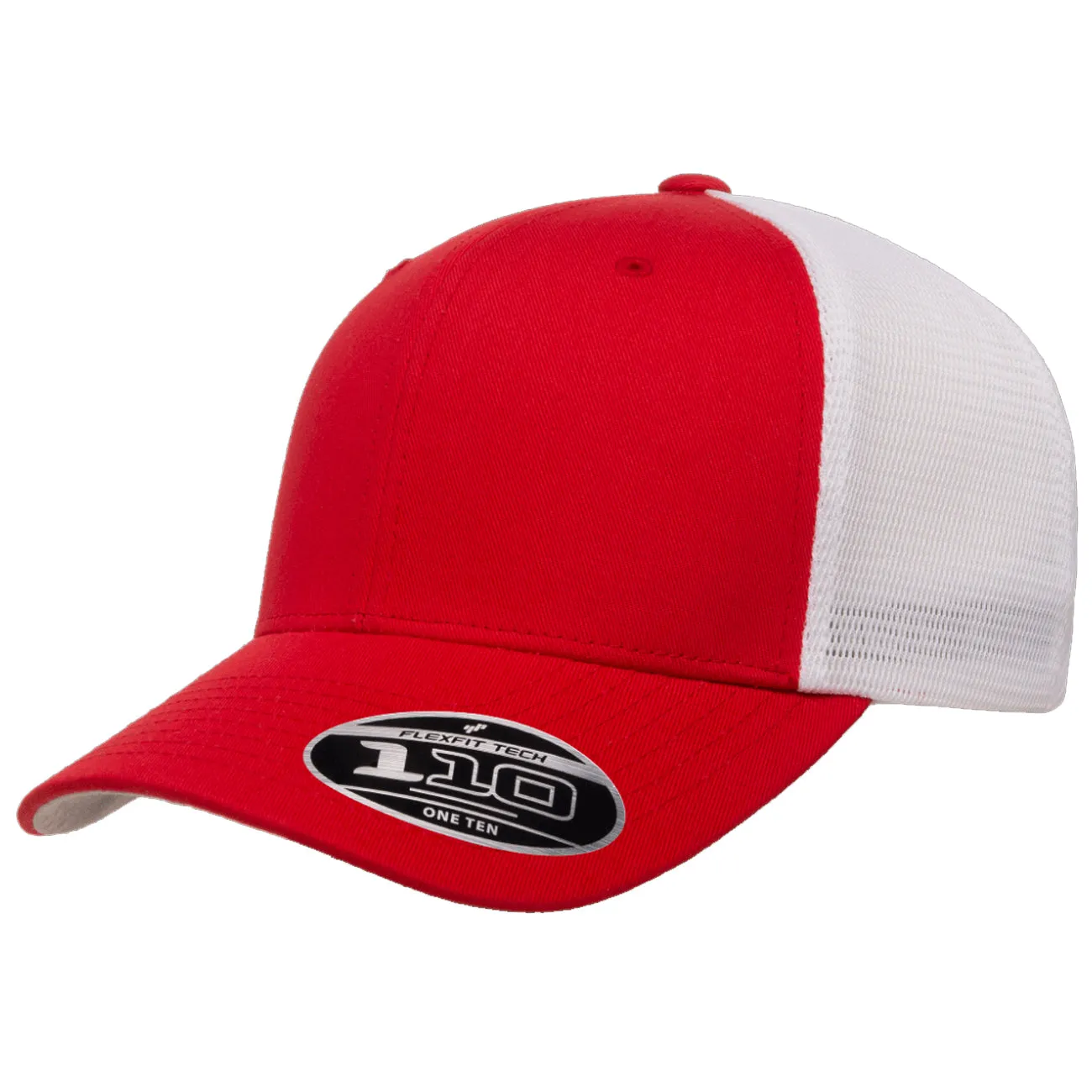 Flexfit 110 2-Tone Mesh Hat w/ Adjustable Snapback