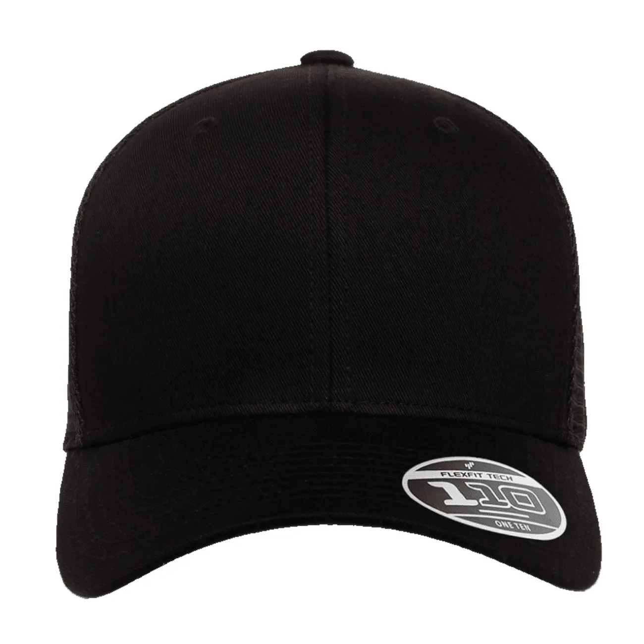 Flexfit 110 Solid Mesh Cap w/ Adjustable Snap