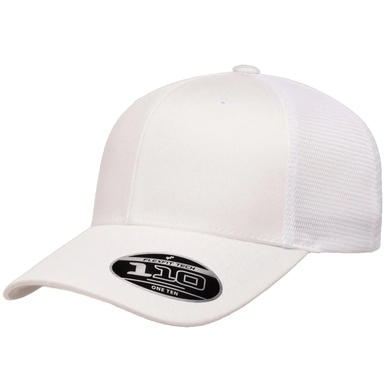 Flexfit 110 Solid Mesh Cap w/ Adjustable Snap