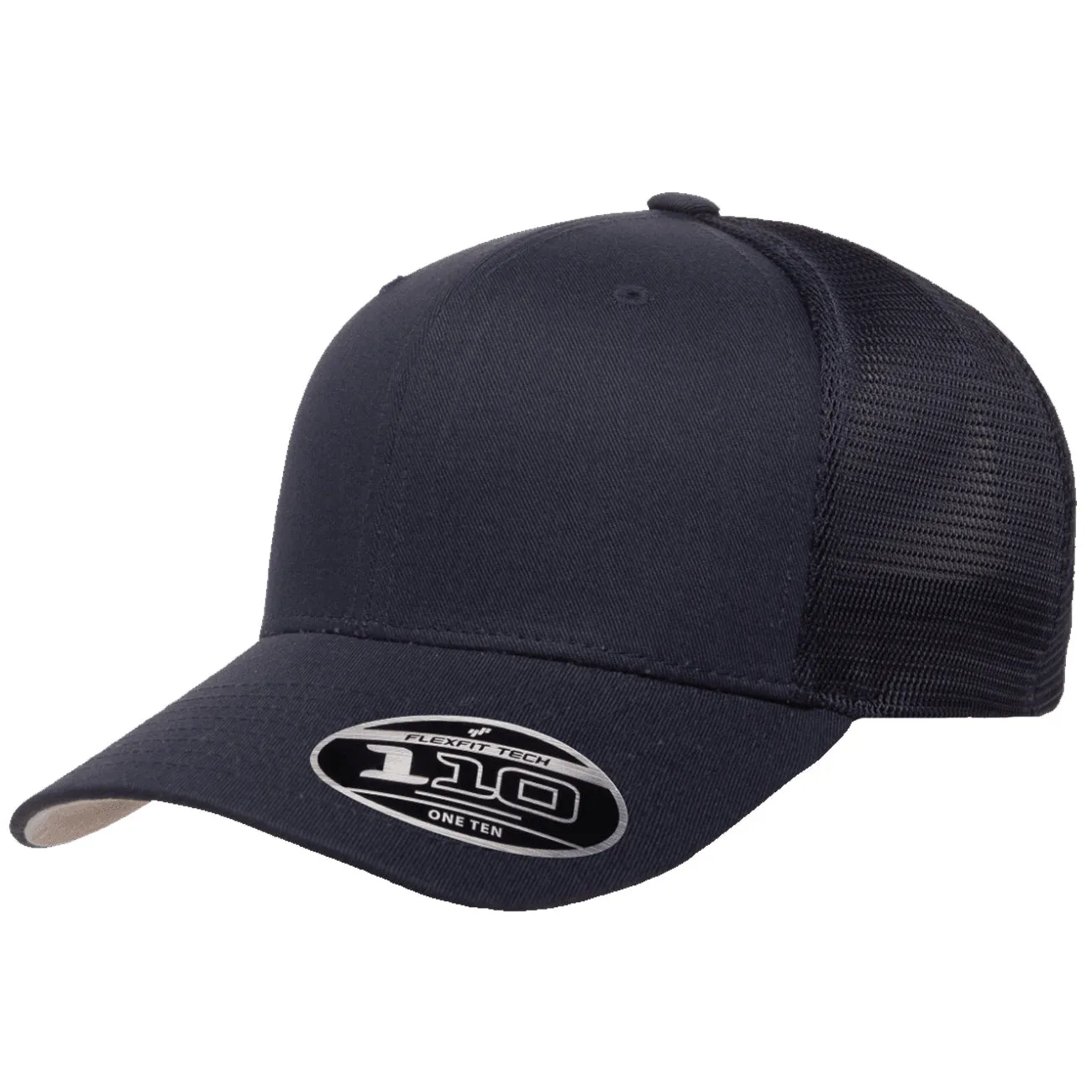 Flexfit 110 Solid Mesh Cap w/ Adjustable Snap