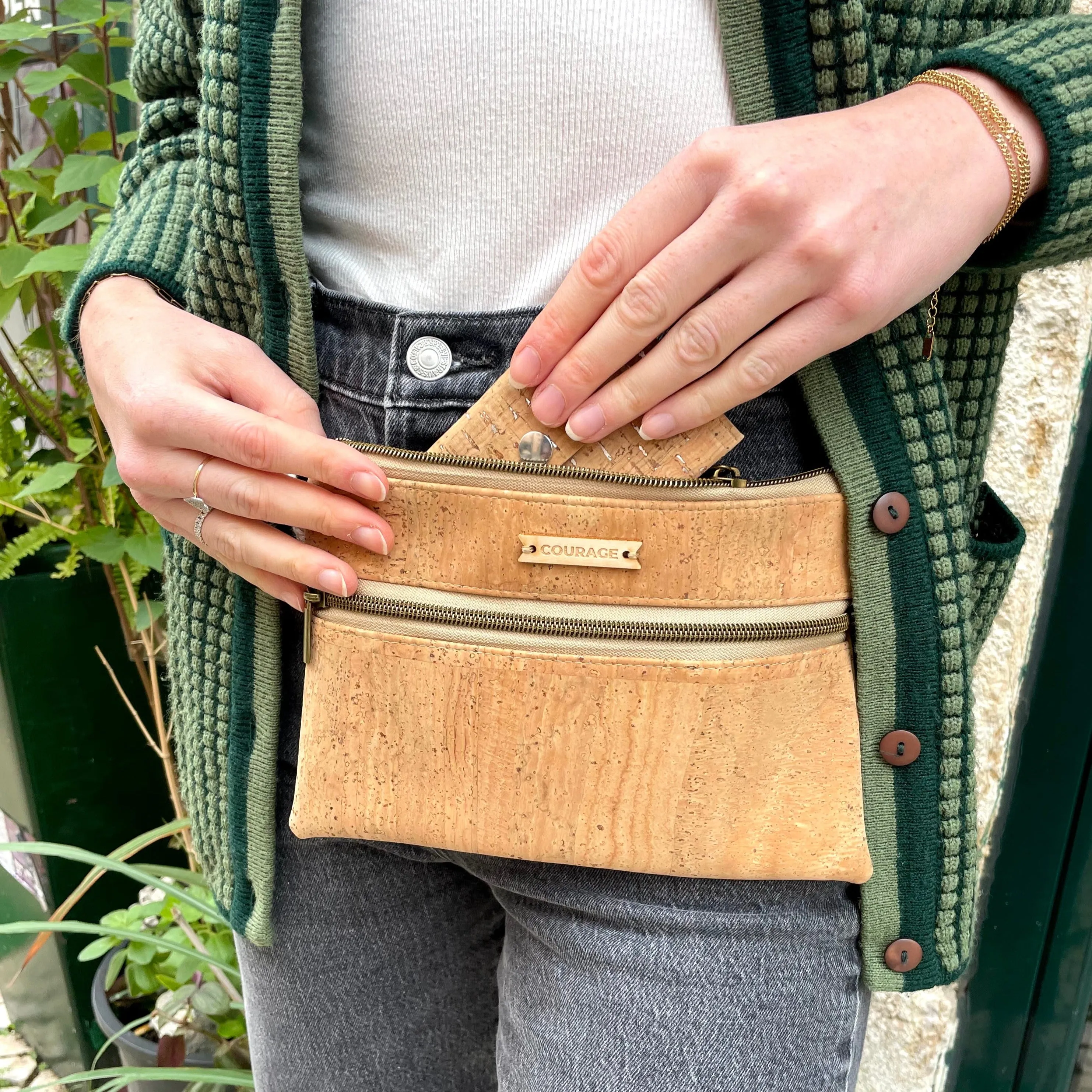 GUARDIAN belt bag | NATURAL