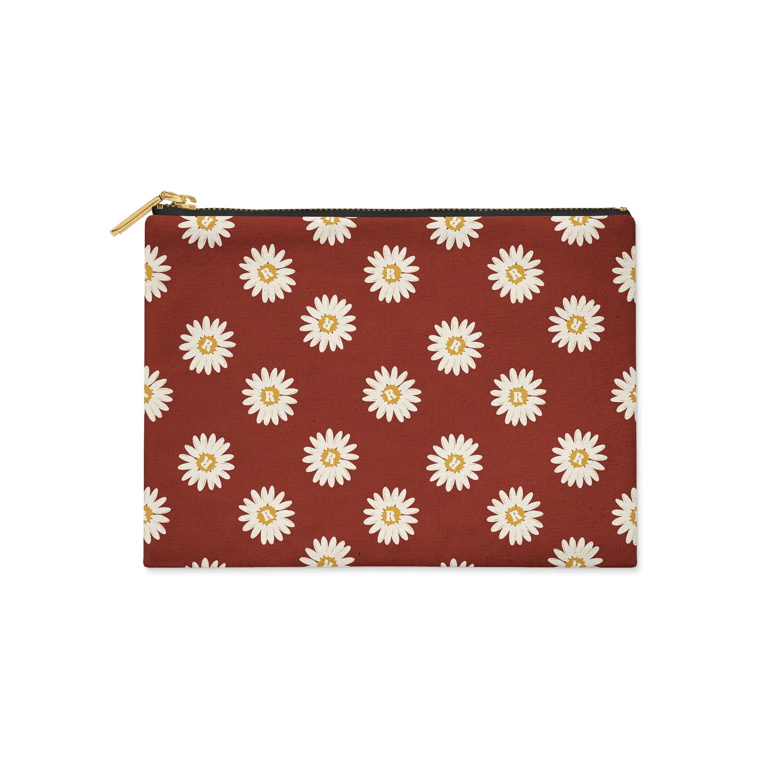 H3xHB Happy Daisy Monogram Accessory Bag