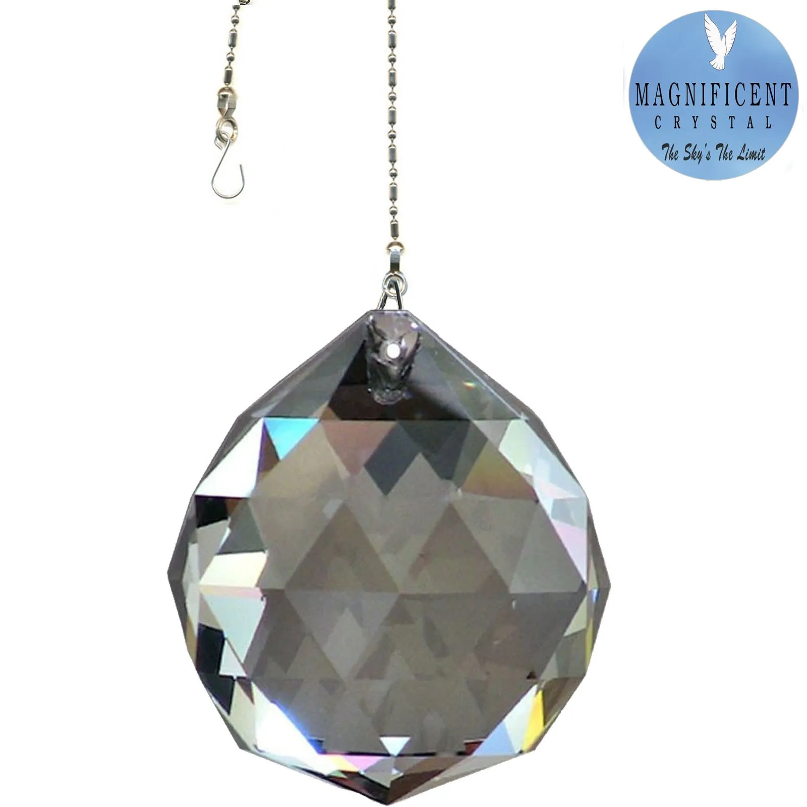 Hanging Crystal Satin Magnificent Crystal 50mm Crystal Ball Prism