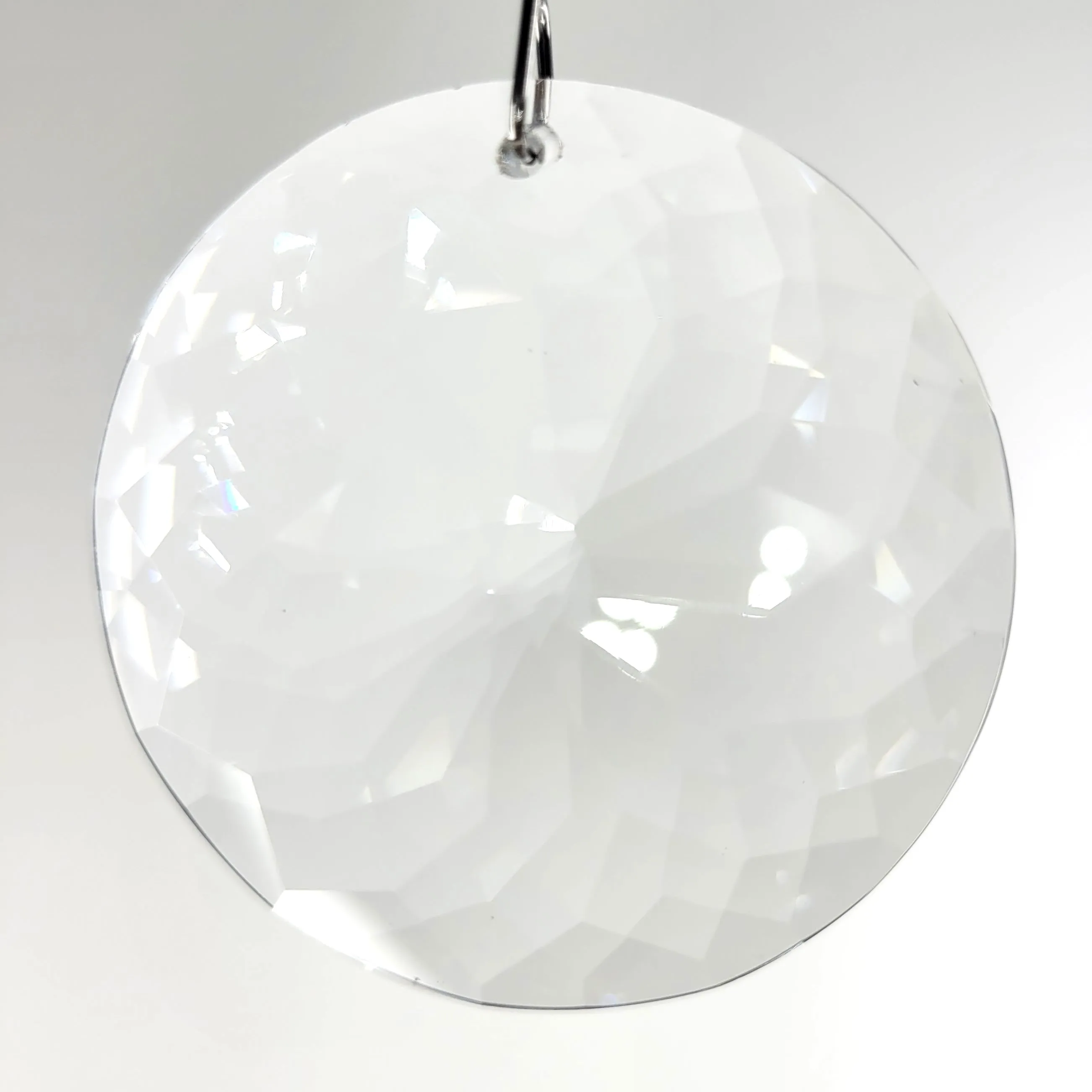 Hanging Crystal Suncatcher 45mm Magnificent Crystal Clear Sun Disk Prism