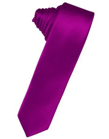 Harvest Maize Luxury Satin Skinny Necktie