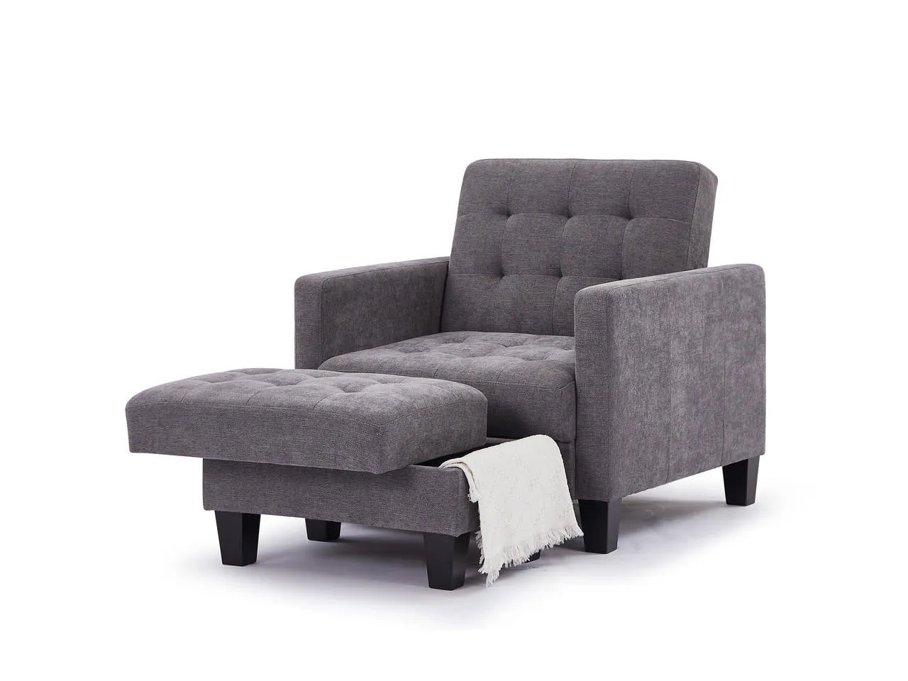 Haych Sofabed - Dark Grey Armchair