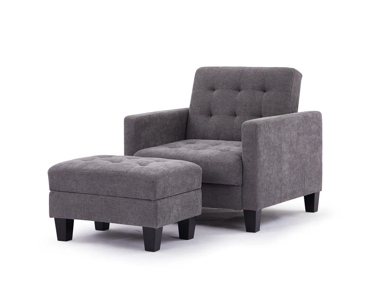 Haych Sofabed - Dark Grey Armchair