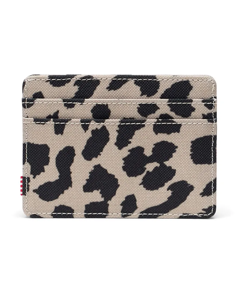 Herschel Supply Co Charlie Cardholder Wallet - Leopard Wave