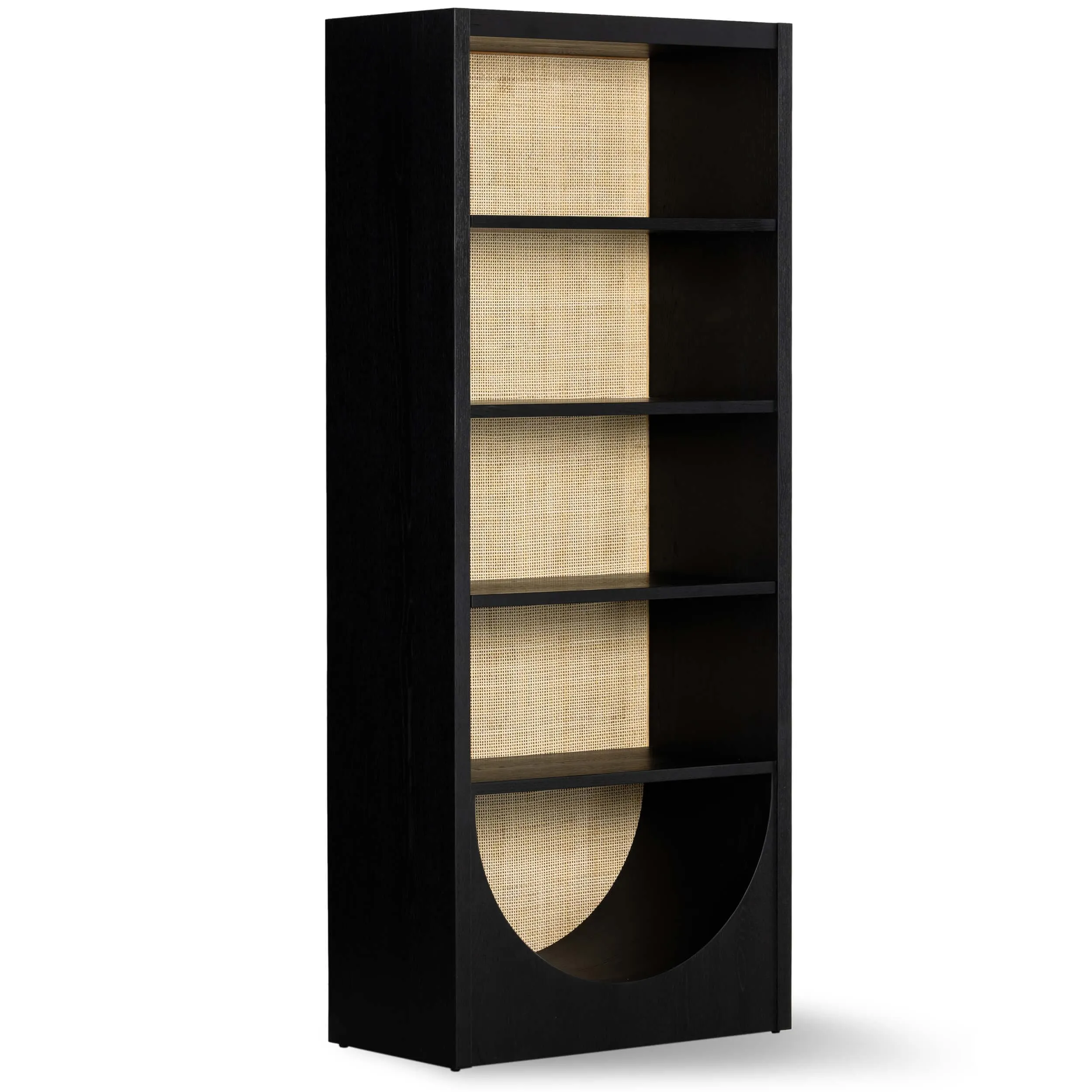 Higgs Bookcase, Brushed Ebony